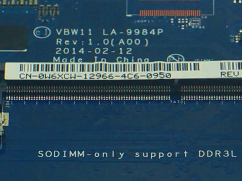 Carte mère Dell 0W6XCW