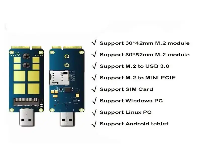 SIMCOM SIM8200-M22 adpter card