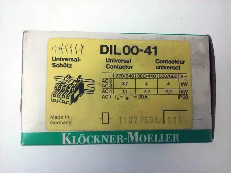 KLOCKNER DIL00-41 Relay Module