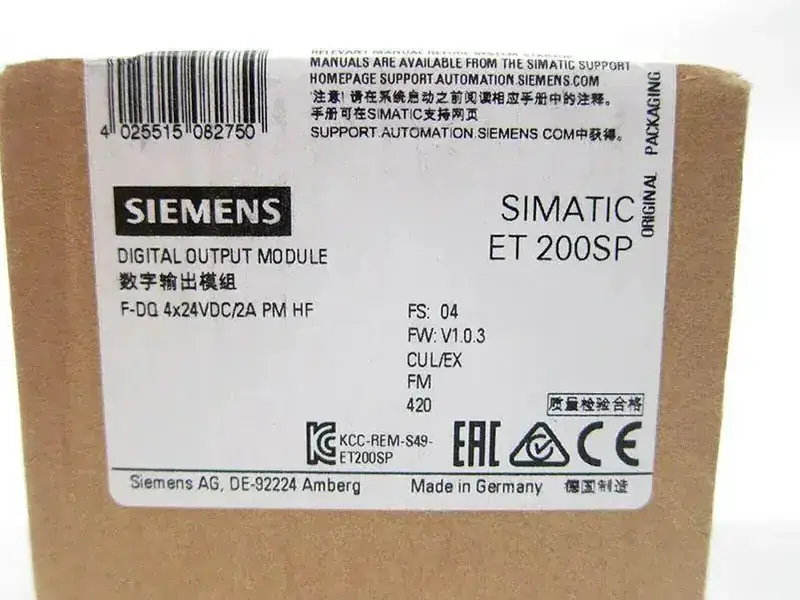 Siemens 6ES7136-6DB00-0CA0 PLC Module