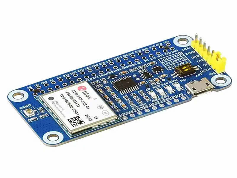 Raspberry Pi ZED-F9P Receiver