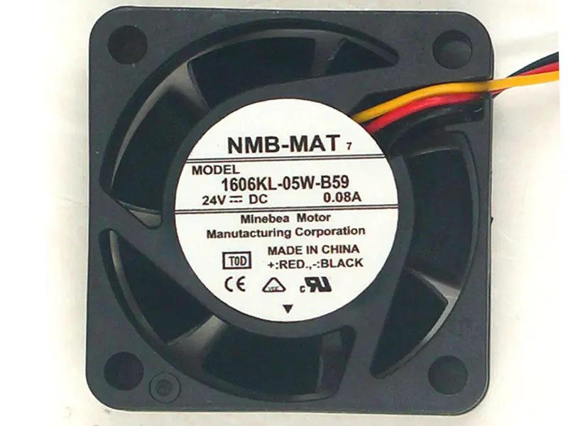 NMB 1606KL-05W-B59 Fan Fiş yok