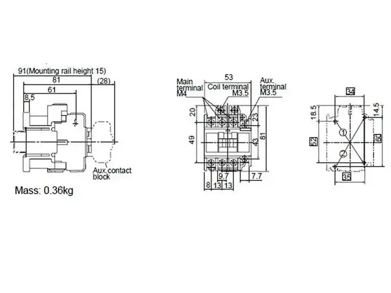 FUJI SC-4-0 Contacteur magnétique