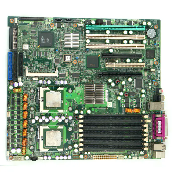 Carte mère industrielle SUPER X6DA8-G2 REV 3.00 avec double socket xeon 604 et interface raid scsi 68 broches