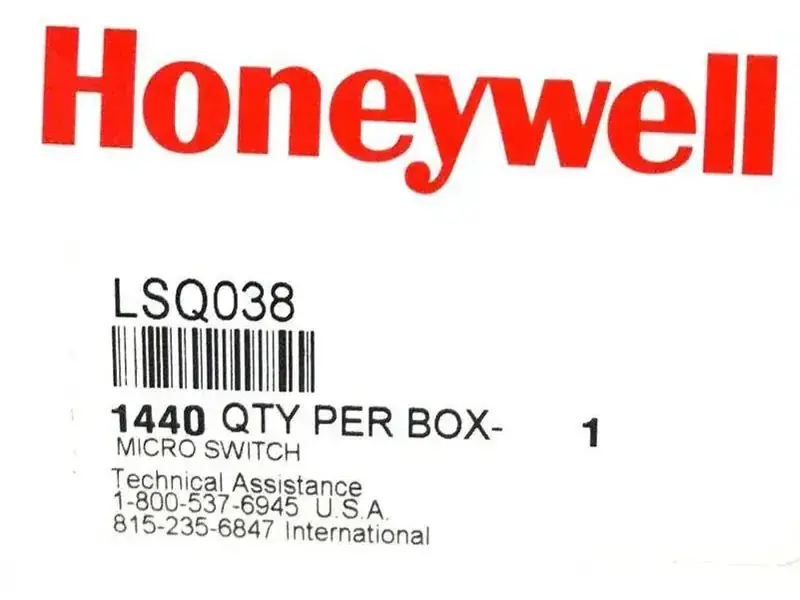 HONEYWELL LSQ038 interrupteur de fin de course