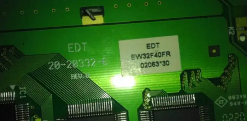 Carte LCD EDT EW32F40FR 02063*30 EDT 20-0332-6 REV.8