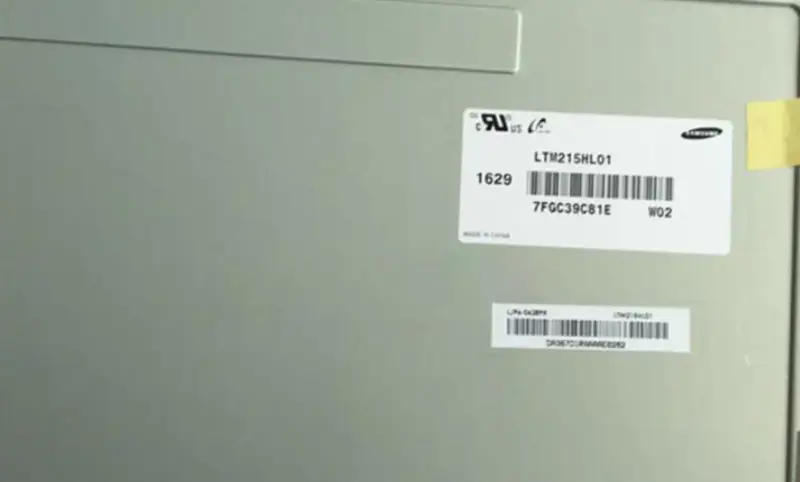 Remplacement du panneau LCD Samsung LTM215HL01 (noad)