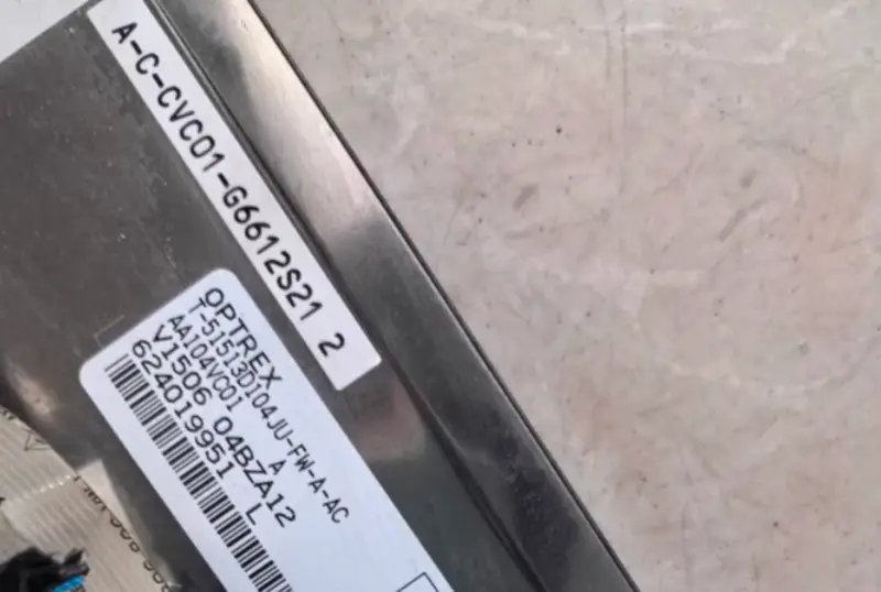 Remplacement du panneau LCD Mitsubishi AA104VC01 pour écran tactile