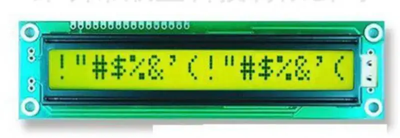 1601 5V 16*1 LCD
