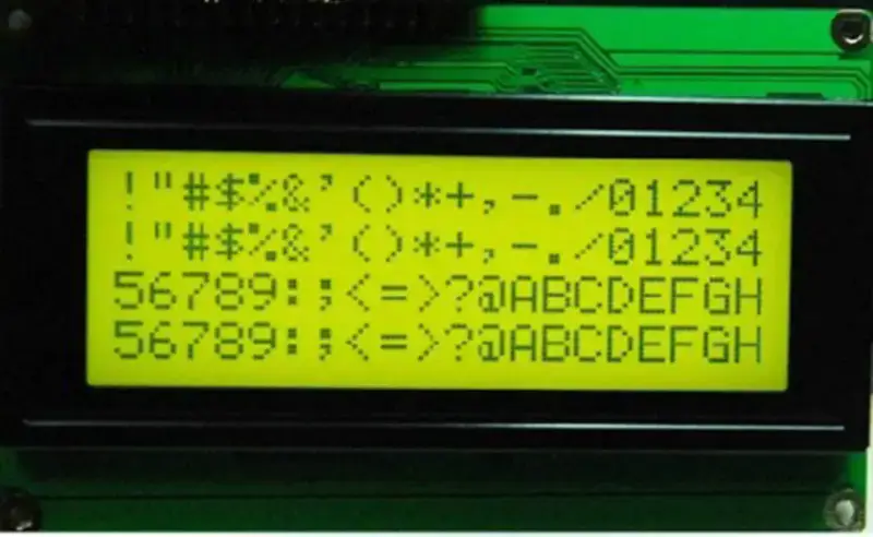 EW20400YLY EDT STN LCD affichage de caractères EL640.480-AM1/EL640 carte LCD