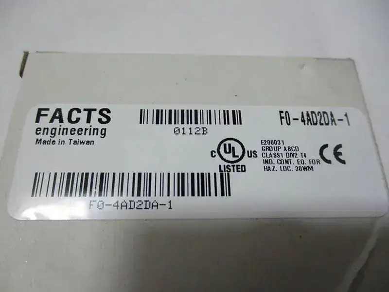 FACTS ENGINERING F0-4AD2DA-1 PLC Module