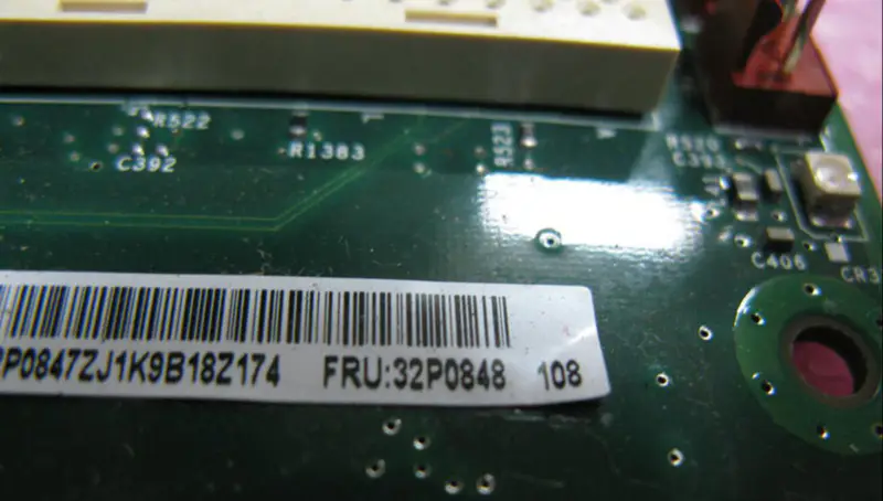 IBM X330 32P0848 32P0847 carte mère