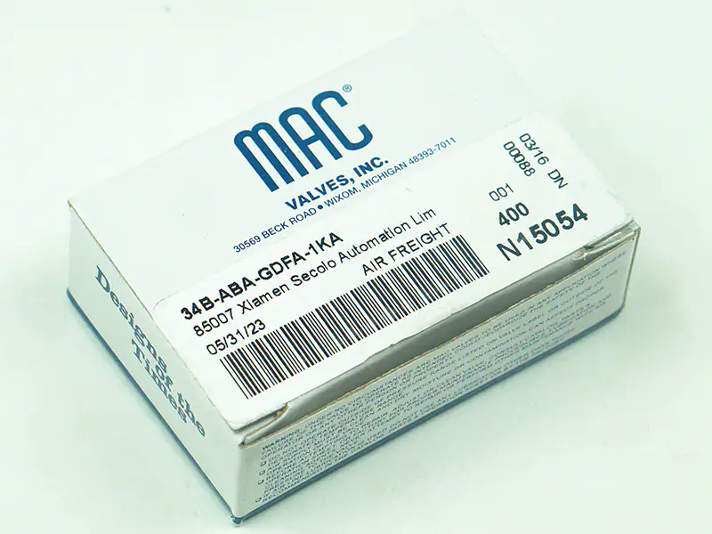 MAC Zawór elektromagnetyczny 34B-ABA-GDFA-1KA