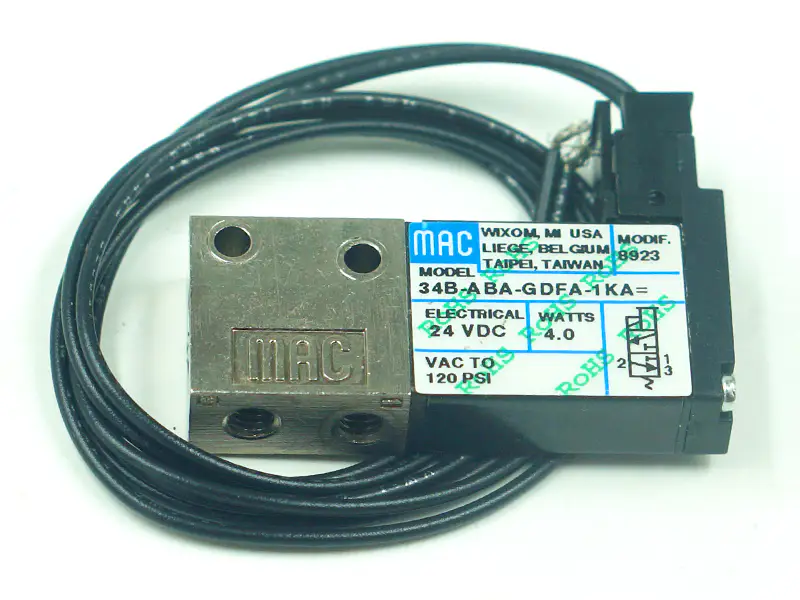 MAC Zawór elektromagnetyczny 34B-ABA-GDFA-1KA