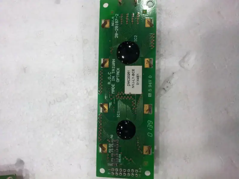 DMC20261 NYJ-LY-BCE 01X4E1 R.O.C MADE IN TAIWAN OPTREX LCD board