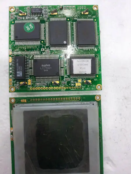 Carte LCD AG128128 AY1EB60 35.01 B0669 128128A REV.B