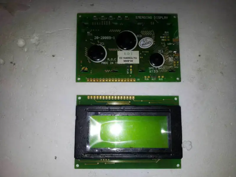 edt ed16400glyu LCD board