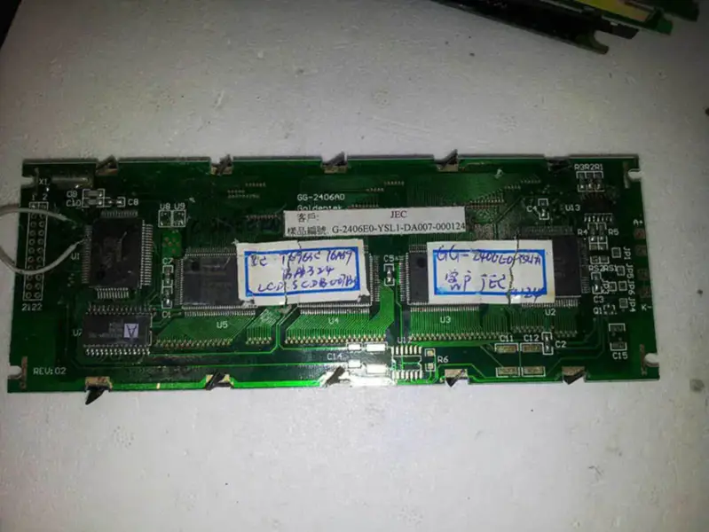 Carte LCD GG-2406A0 G-2406E0-YSL1-DA007-000124