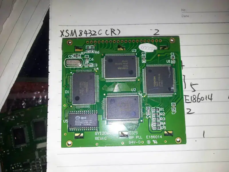 GY1206C2 REV:C BP PLL E18014 LCD board