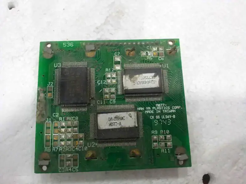M077 NAN YA PLASTICS CORP CK 66 UL94V-0 M077-A LCD board