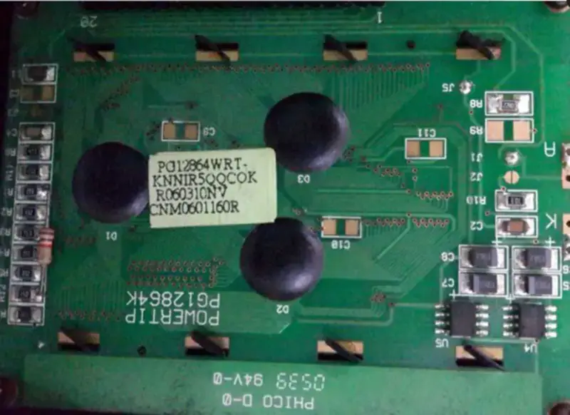 powertip pg12864k pg12864wrt LCD board