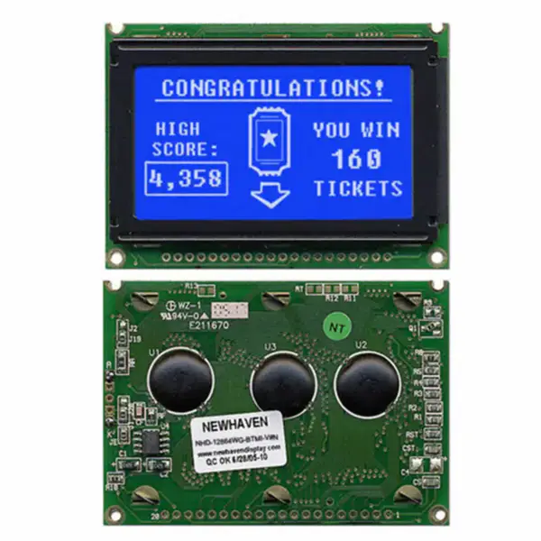 NHD-12864WG-BTMI-V#N Newhaven -LCD LED