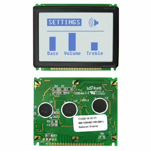 NHD-12864MZ-FSW-GBW-L Newhaven -LCD LED