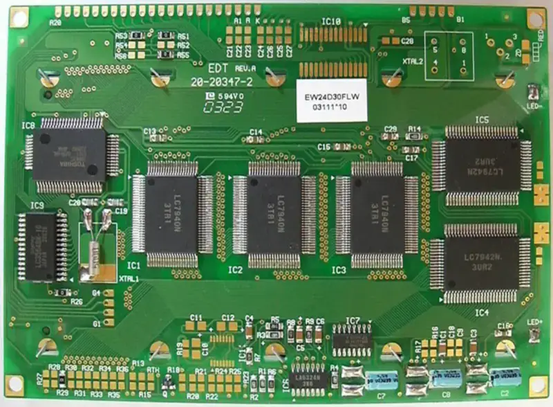 EW24D30/ EW24D00 EW24D30FLY LCD-kaart