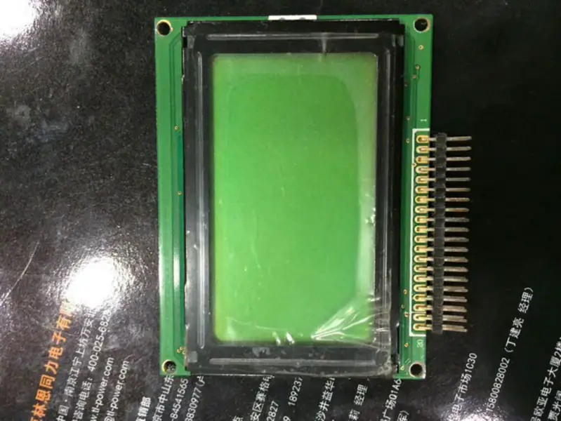 HG12864A VER:B HG12864LRU-ASG-Q-W1 LCD board