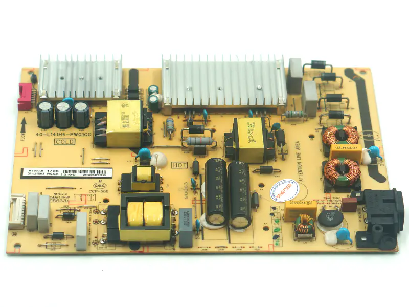 Carte d'alimentation TCL D55A810 avec carte LCD 40-L141H4-PWG1CG