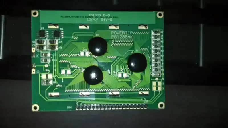 POWERTIP PG12864LYS-KNN-H-Q PG12864K LCD board