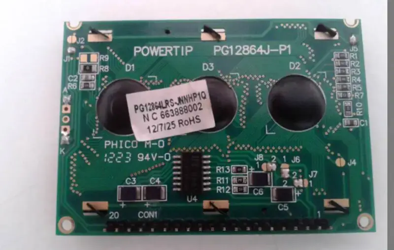 powertip PG12864J-P1 PG12864LRS-JNNHP1Q LCD board