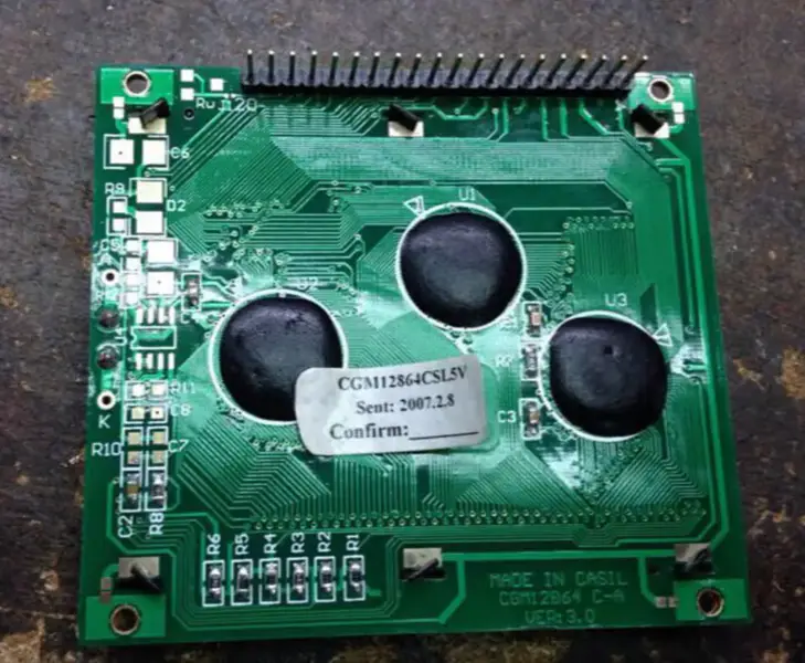 CGM12864CSL5V CASIL CGM12864 CA VER:3.0 液晶板