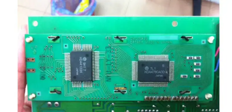 DMC16230 OPTREX MADE IN JAPAN LCD board