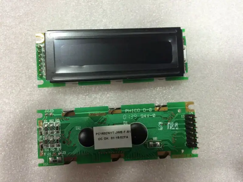 powertip PC1602-J A PC1602NYT-JWB-F LCD board