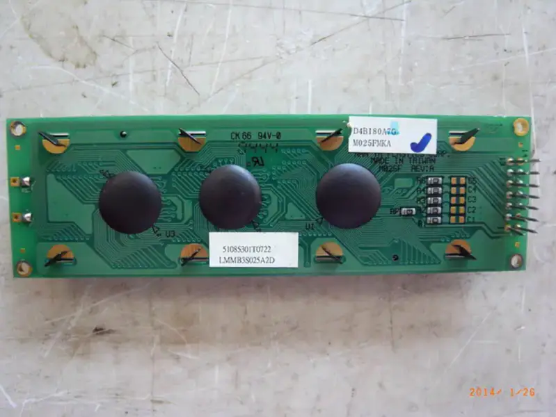 Carte LCD D4B180A7G M025FMKA LMMB3S025A2D M025F