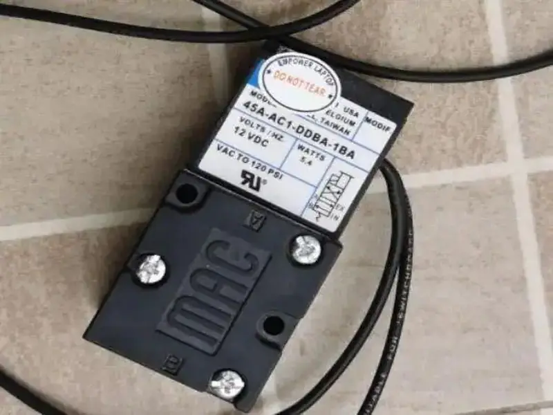 MAC 45A-AC1-DDBA-1BA Magneetventiel