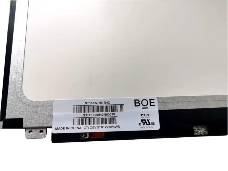 NT156WHM-N42 BOE LCD panel replacement for Laptop