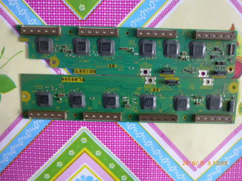 Panasonic TH-P50X10C carte SD SU carte TNPA4780 TNPA4781