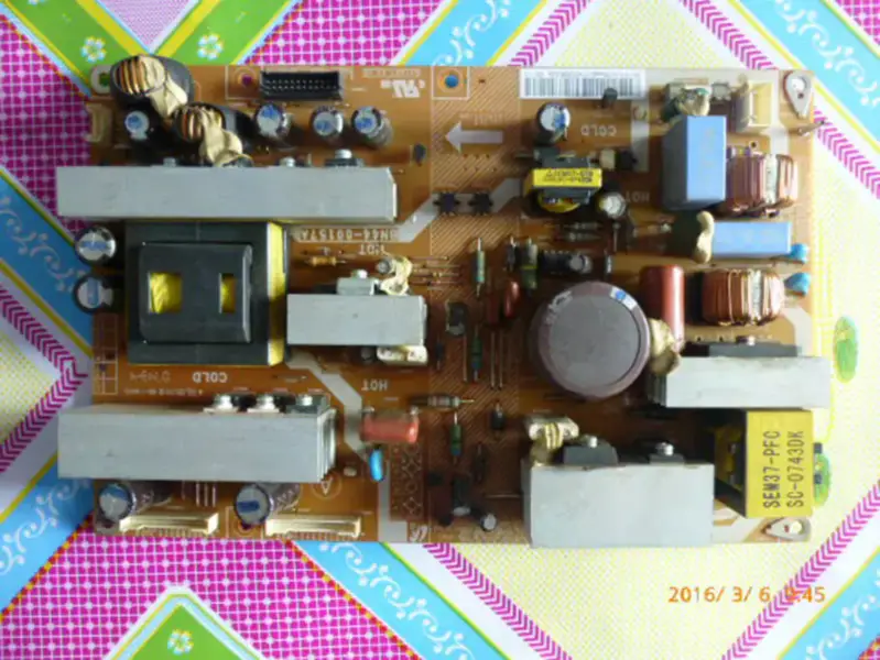 Carte d'alimentation Samsung BN44-00157A PSLF231501A SOLDERDIRECTION