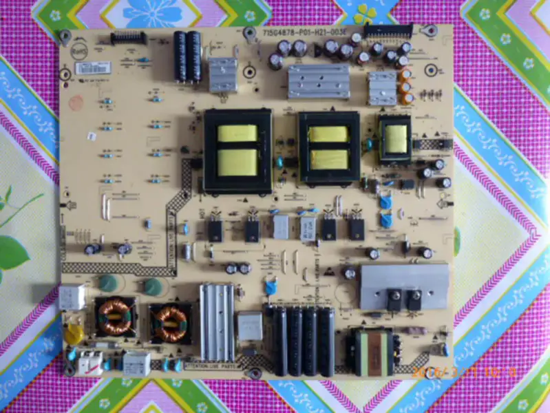 Carte d'alimentation Philips 42PFL3800/T3, carte LCD