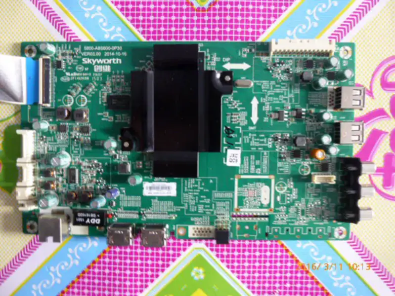 Carte Skyworth coocaa K50J 5800-A8S600-0P10/0P30 avec écran lcd Skyworth RDL500FY