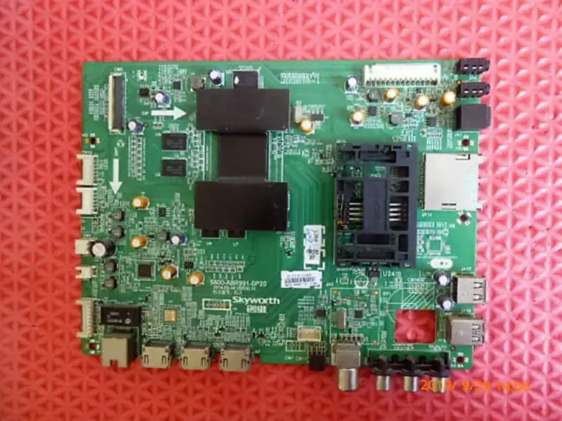 Carte Skyworth 49E710U avec carte LCD Skyworth lcd REL490WY