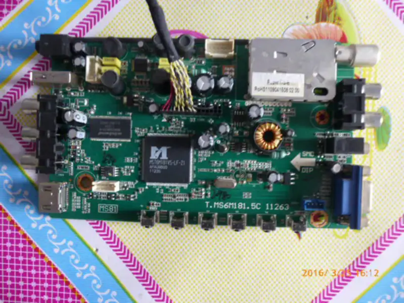TCL C32F220 Board T.MS6M181.5C 11263 with LTA320AN02 lcd
