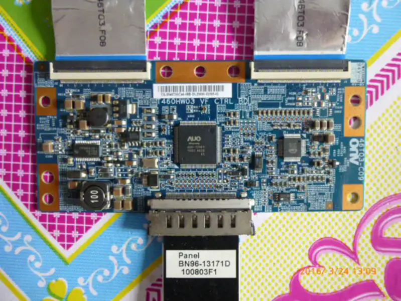 Samsung LA46C530F1R LA46C550J1F logic Board 46T03-C09 T460HW03 VF