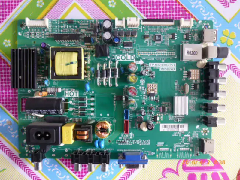 Toshiba 32CE650LED Board TP.MS18VG.P78 lcd LVW320CSDX E3 V4
