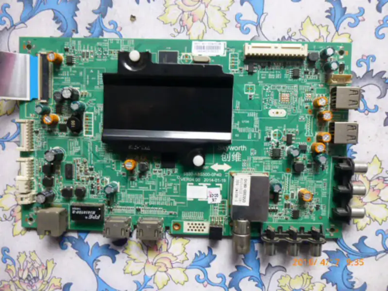 Carte Skyworth 49E510E/55E510E/42E510E 5800-A8S500-0P90/0P40 avec carte LCD