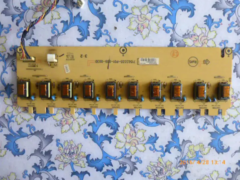 SANYO LCD-26CC10 Backlight Board Inverter Board 715G3335-P01-000-003D