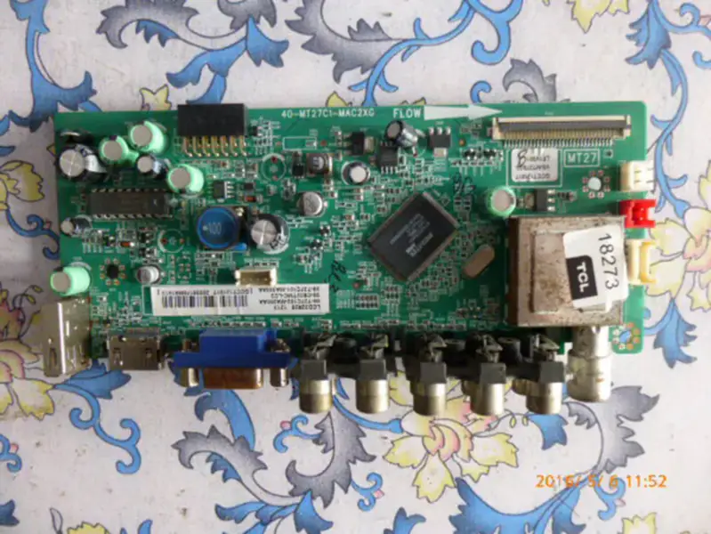 Carte ROWA LCD32R28 40-MT27C1-MAC2XG avec écran LCD LVW320CS OM C1