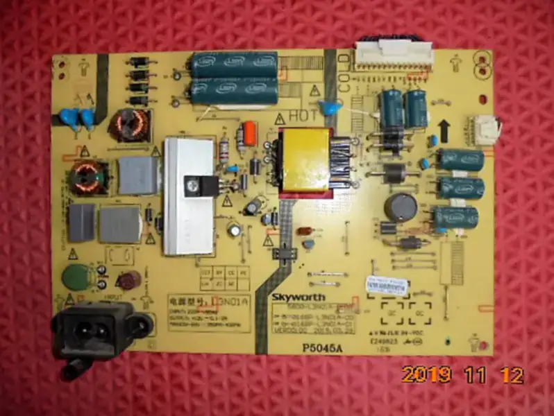 Carte d'alimentation Skyworth 40E3500 40X3 5800-L3N01A-0100 168P-L3N01A-00